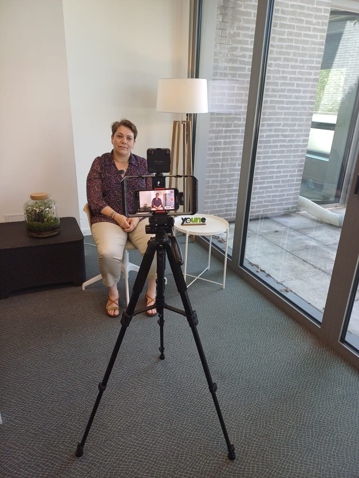 Interview filmée